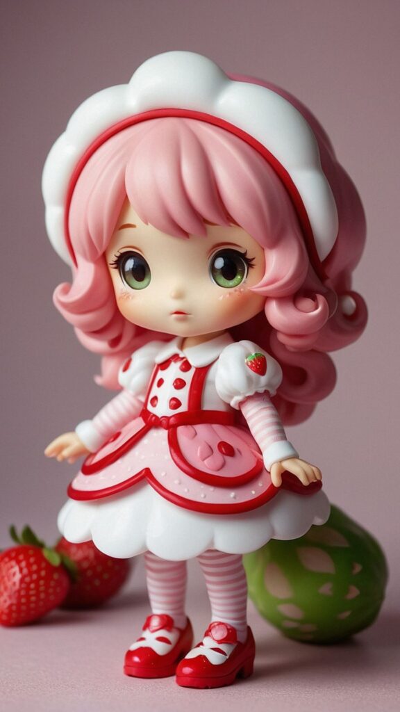 miss berry strawberry shortcake cartoon wallpaper