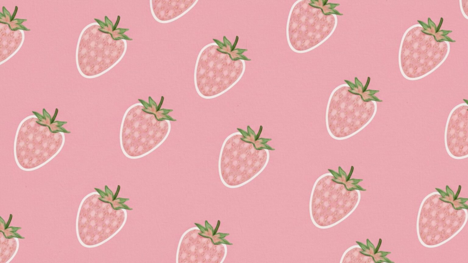 [200+] Pink Strawberry Wallpapers | for 2026