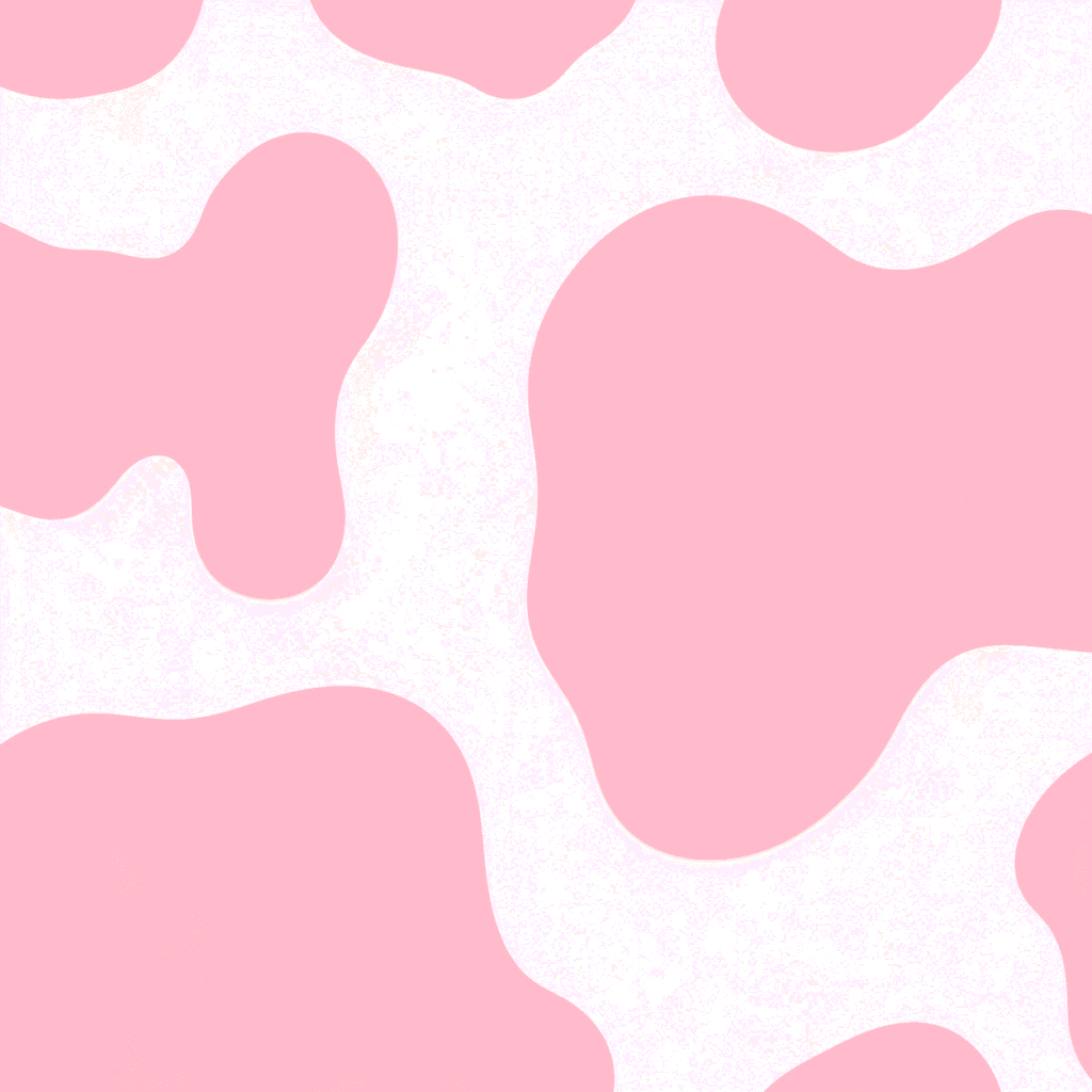 Abstract pink blob pattern