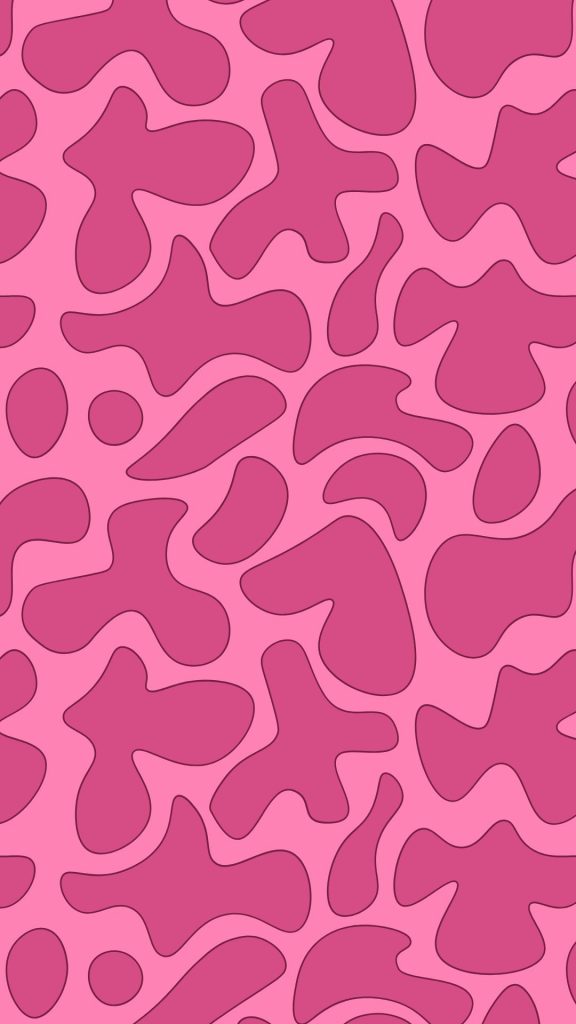 Aesthetic purple and pink cow print Cute strawberry cow wallpapers
