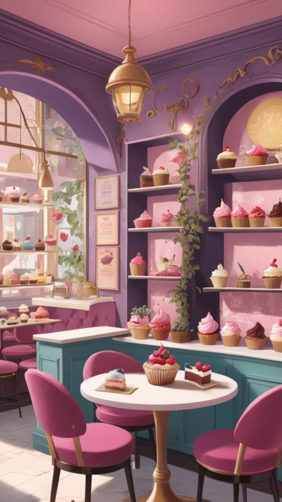 Aesthetic strawberry shortcake cartoon inspired cafe strawberry shortcake cartoon wallpaper