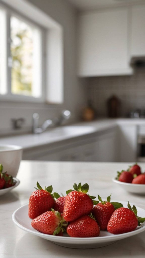 Berry freshness strawberry wallpaper