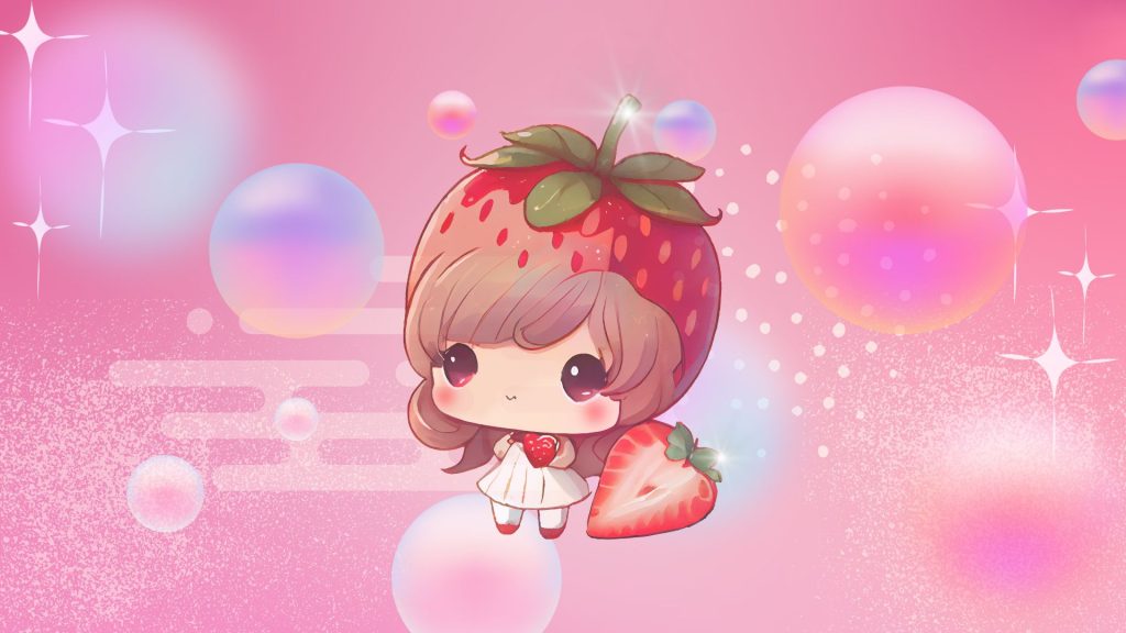 Cute and girly Strawberry Wallpapers for Laptop