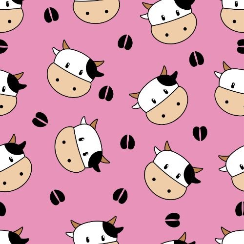 Cute strawberry cow wallpapers for pc