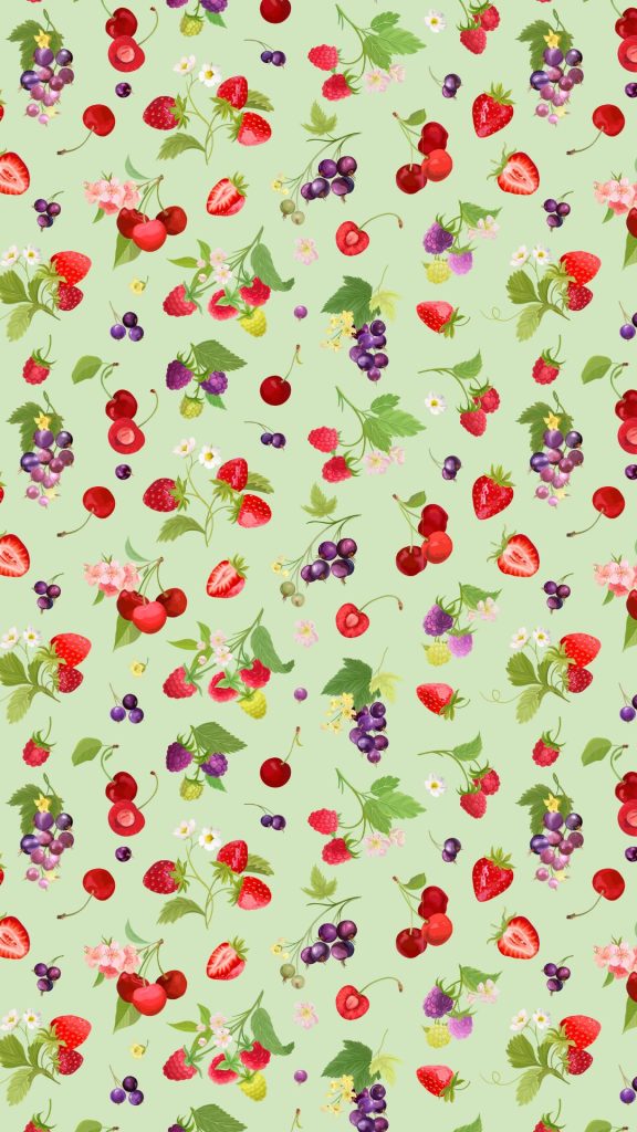 Fruitful aesthetic strawberry wallpaper