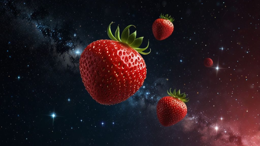 Galaxy strawberry wallpapers for laptop