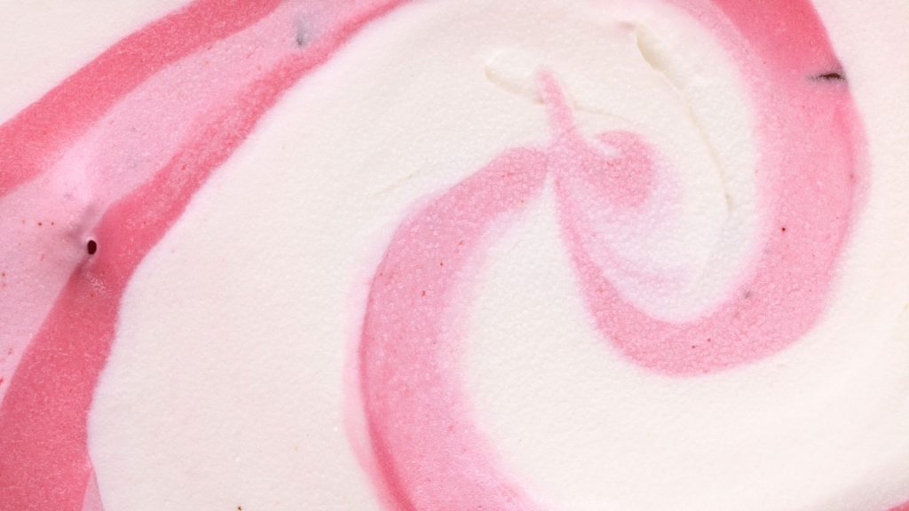 Pink and creamy strawberry background strawberry desktop wallpaper