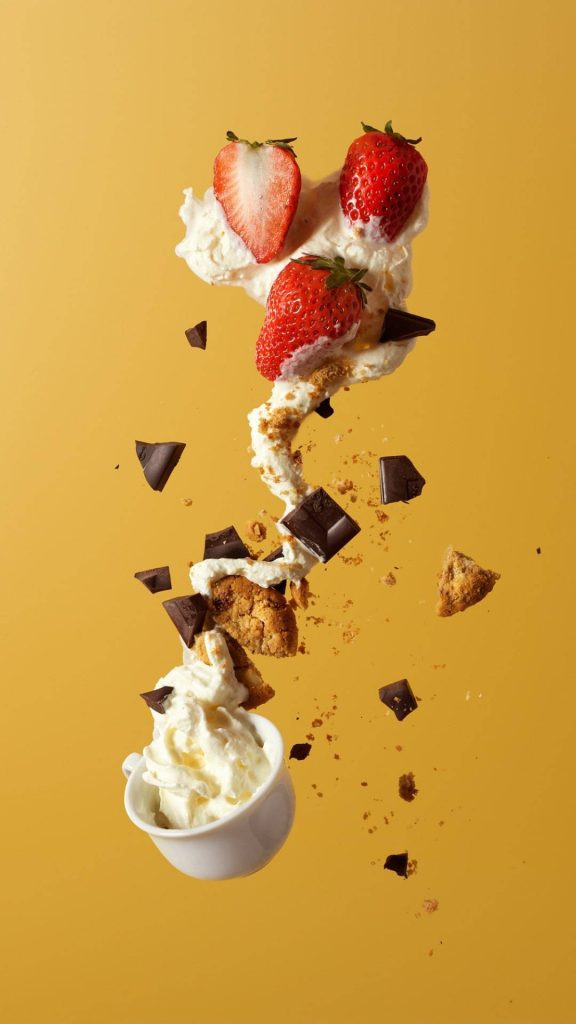 Strawberry-chocolate combo strawberry wallpaper