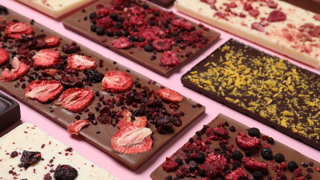 Strawberry filled chocolate bars in different flavours strawberry wallpapers for laptop