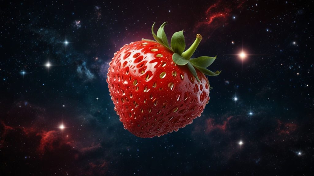 Strawberry galaxy strawberry wallpapers for laptop