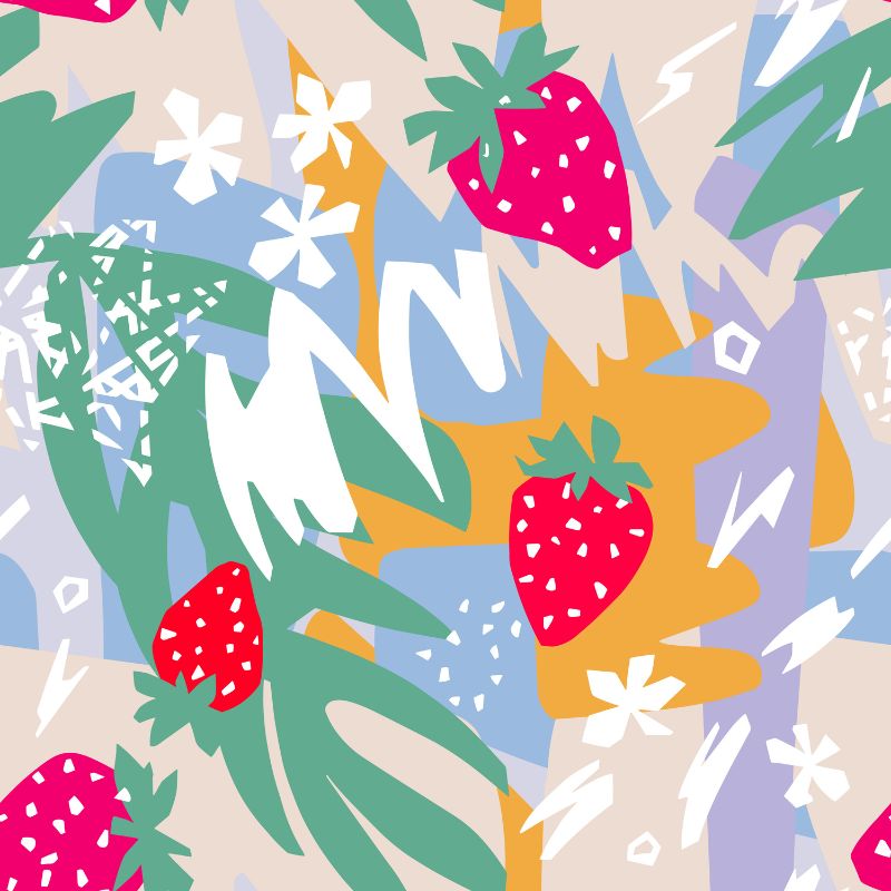Strawberry wallpaper aesthetic girl