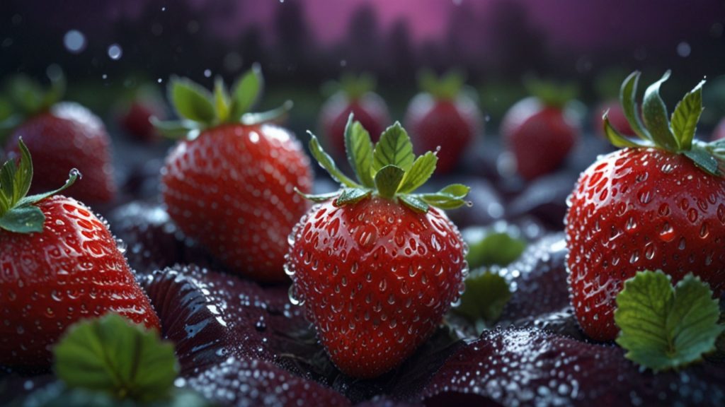 Sweet and wonderful strawberry wallpapers for laptop