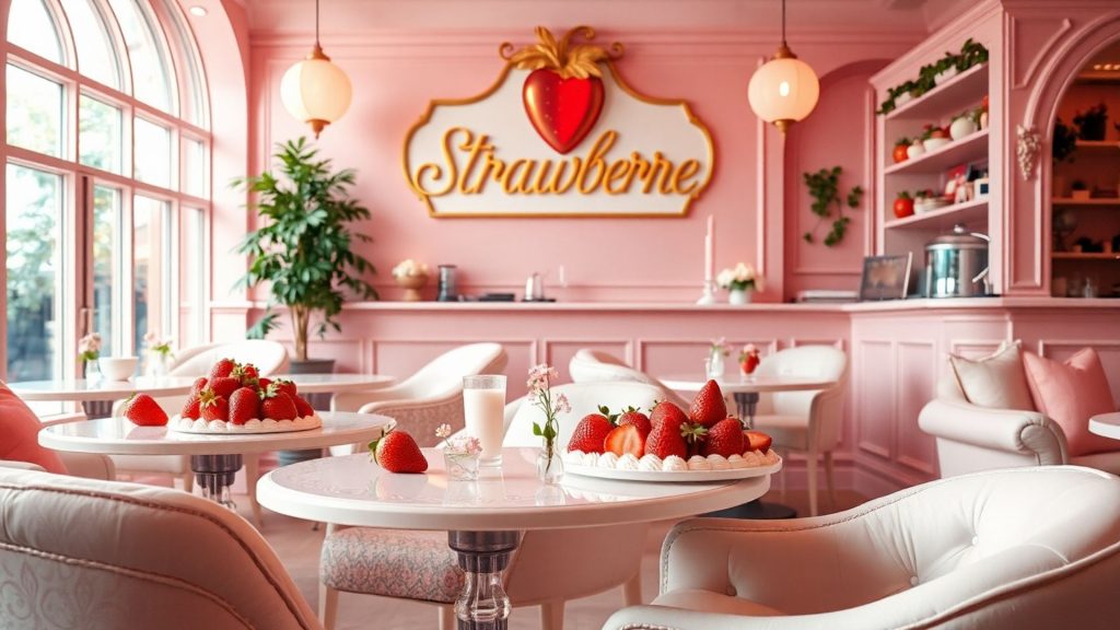 Sweet bakery Strawberry Wallpapers for Laptop