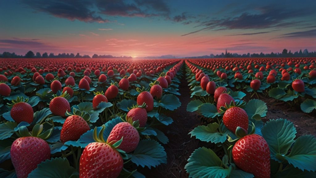 Sweet strawberry field strawberry wallpapers for laptop