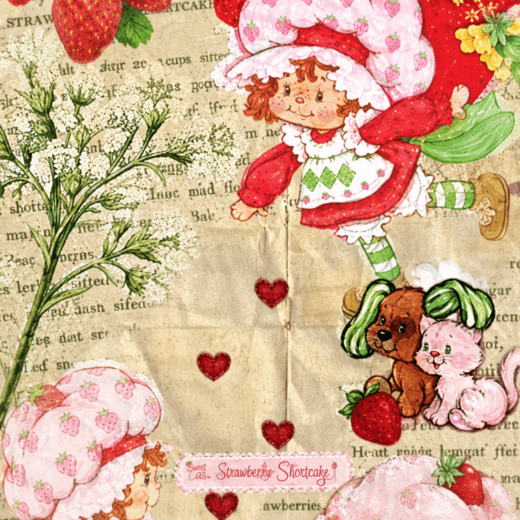 Sweet strawberry shortcake memories