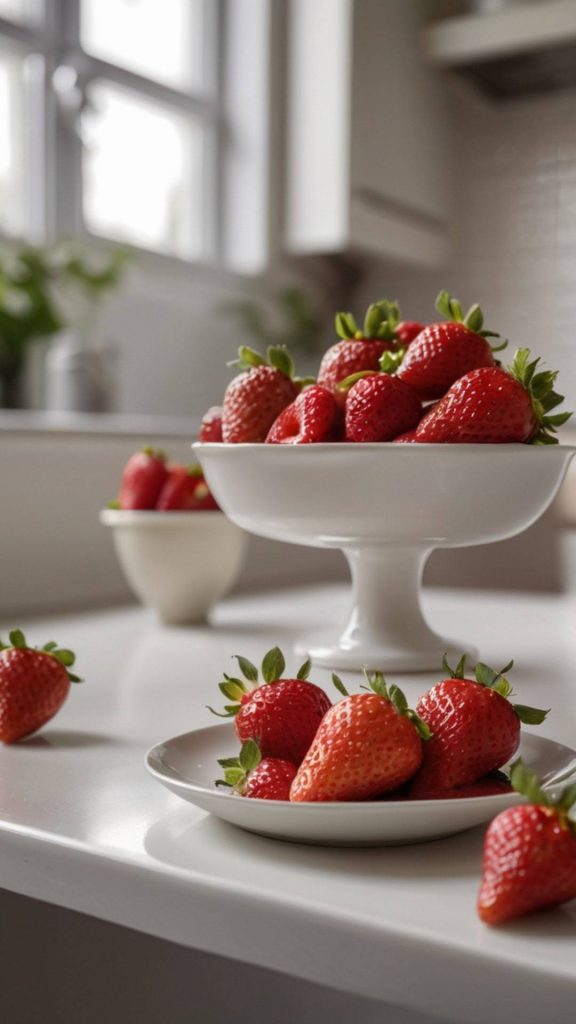 Sweet strawberry wallpaper