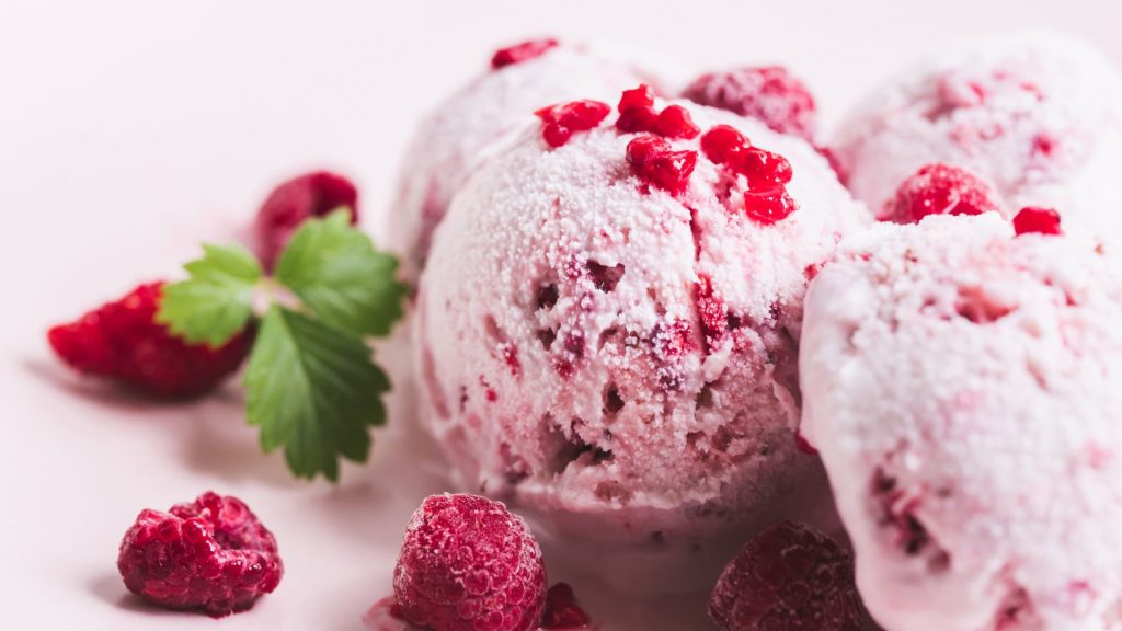 Truffle strawberry ice cream strawberry wallpaper for laptop