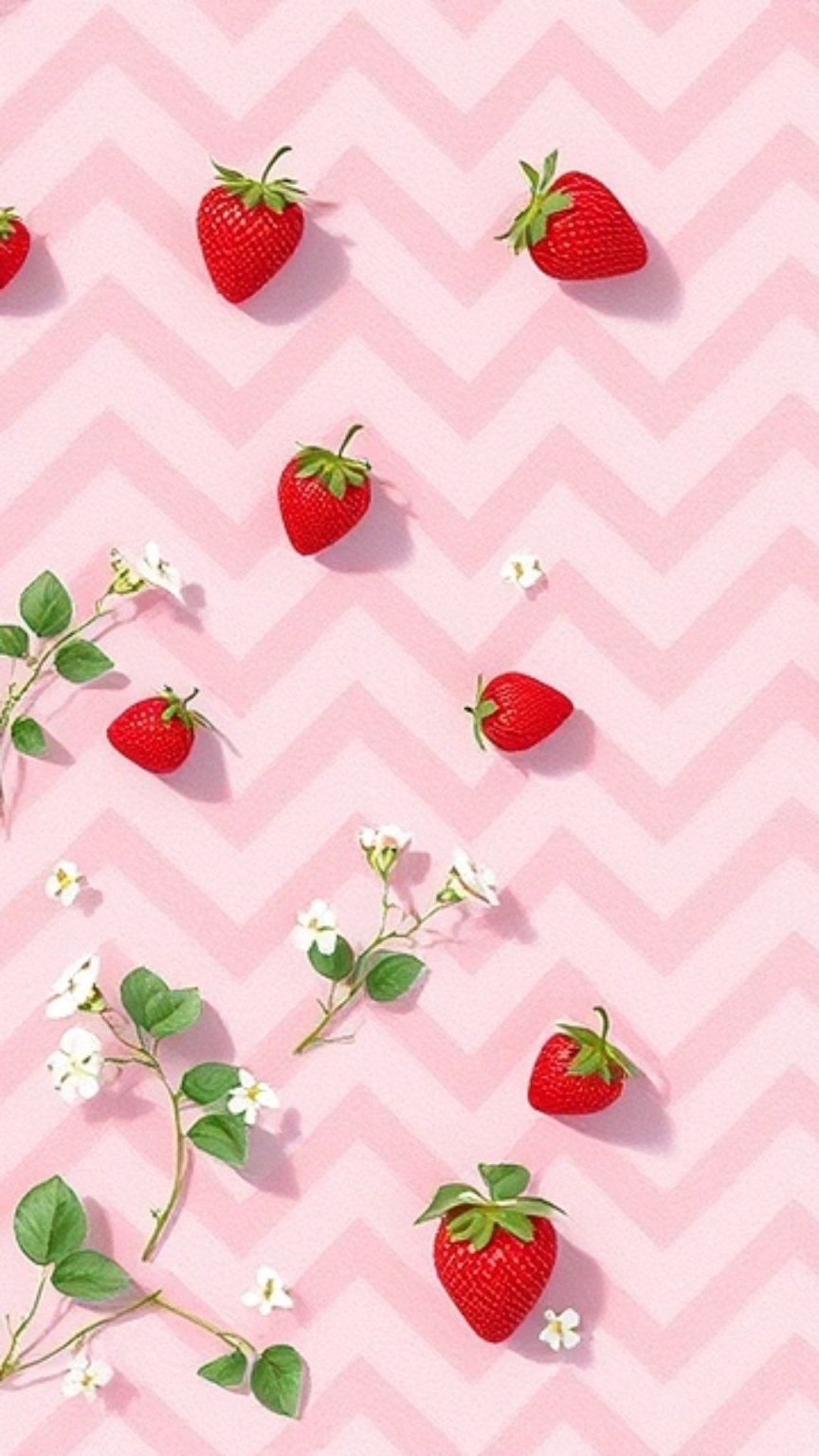 [200+] Pink Strawberry Wallpapers | for 2026