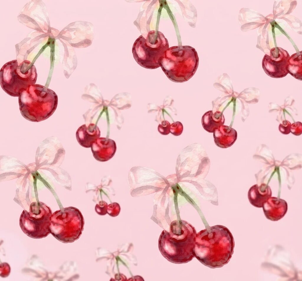 pink strawberry wallpaper for pc