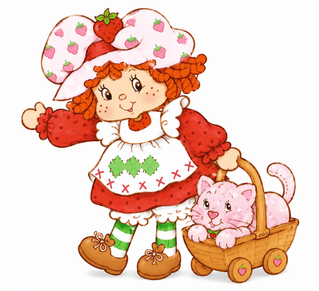 strawberry shortcake cartoon