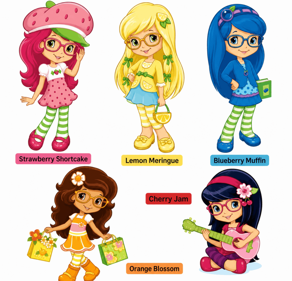 strawberry shortcake characters
