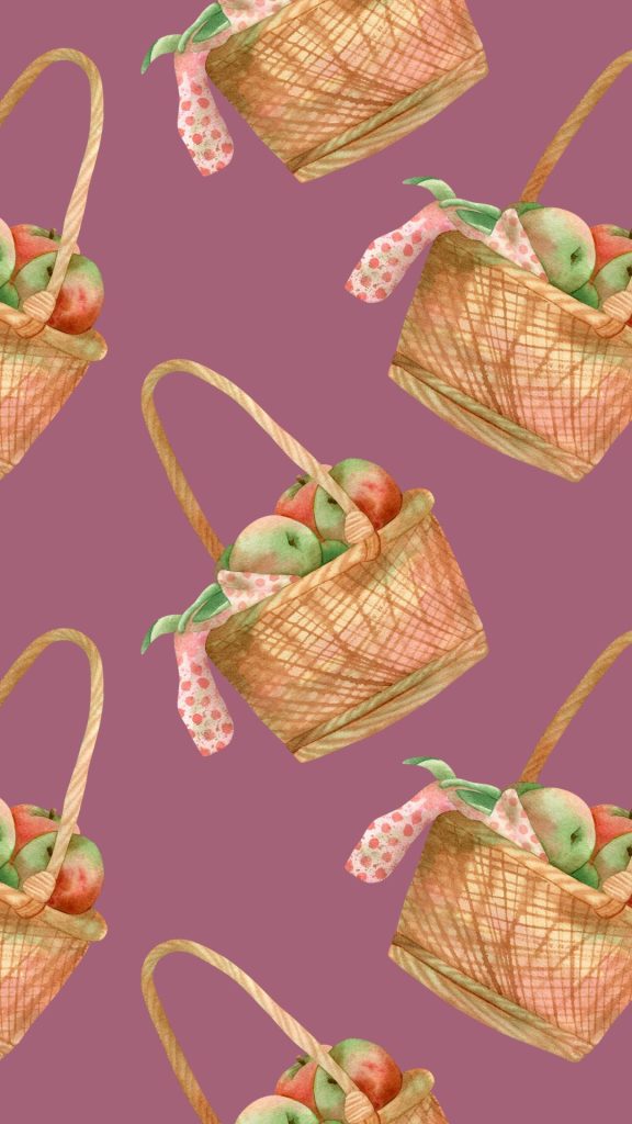 Apple basket apple wallpapers