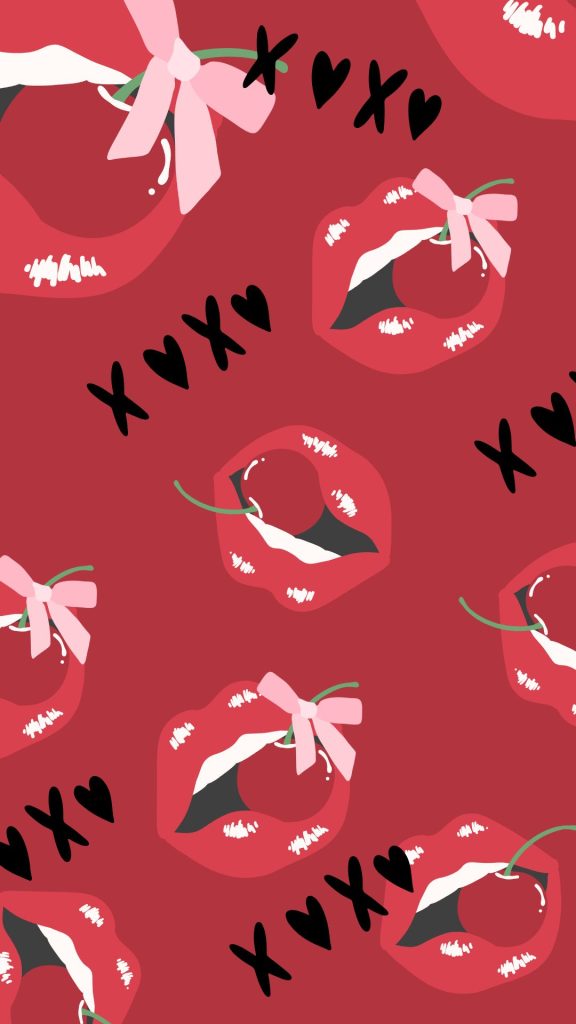 Bad girl cherry wallpaper with aesthetic themes aesthetic cherry wallpapers