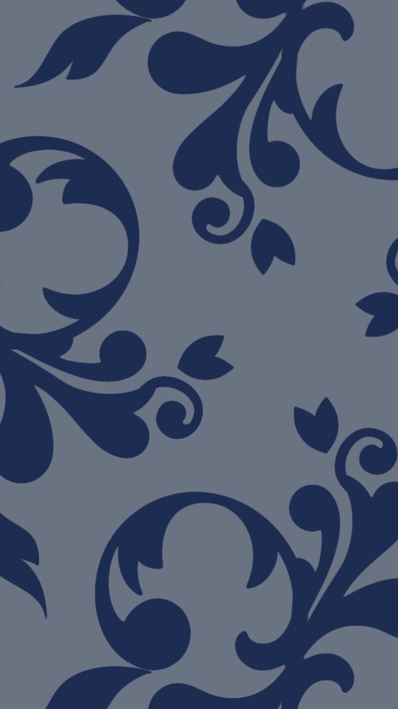 Dark blue and zinc blue background with art William Morris Strawberry Thief Wallpapers