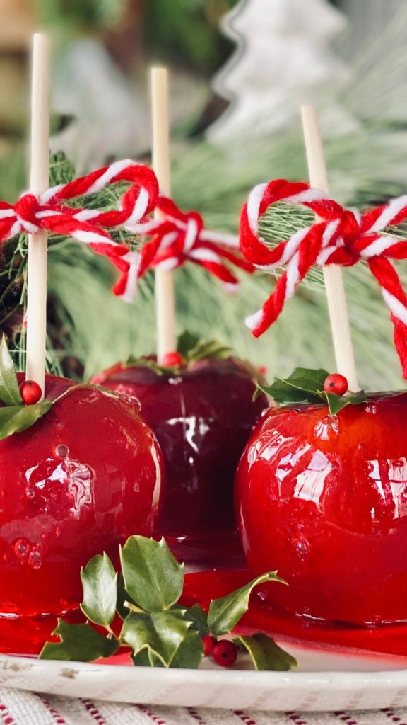 Delicate and sweet candy apple wallpapers