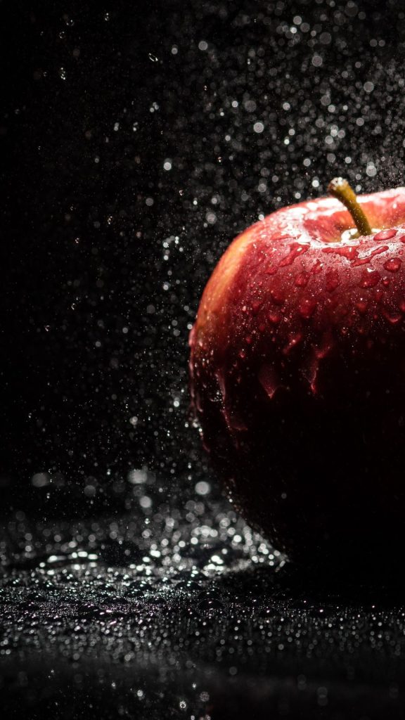 Fresh red apple apple wallpapers
