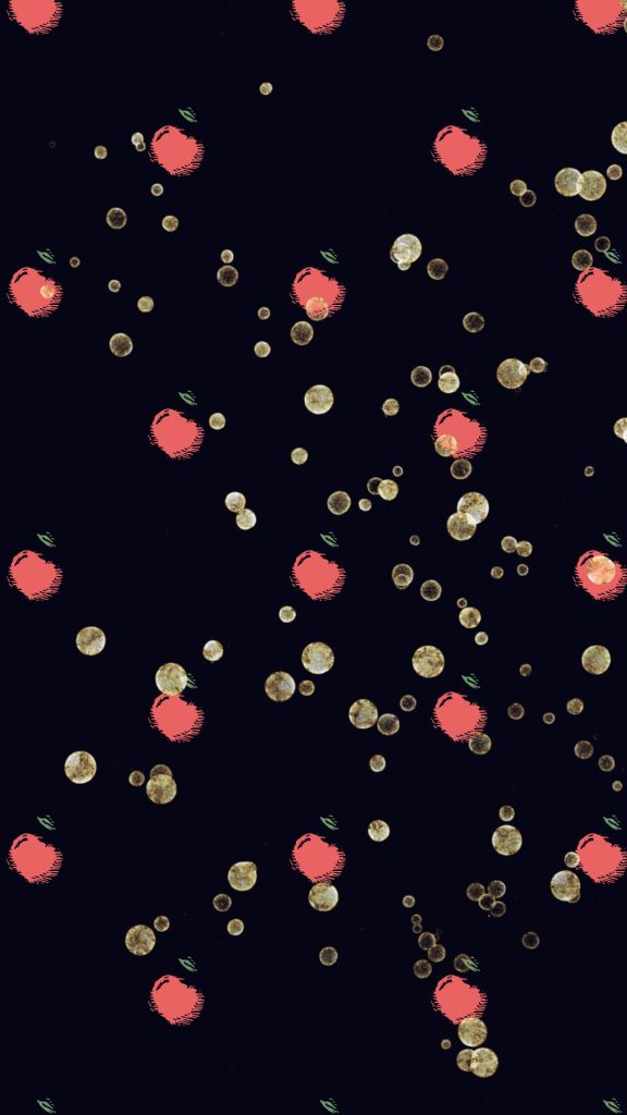 Glittery pink apple wallpapers