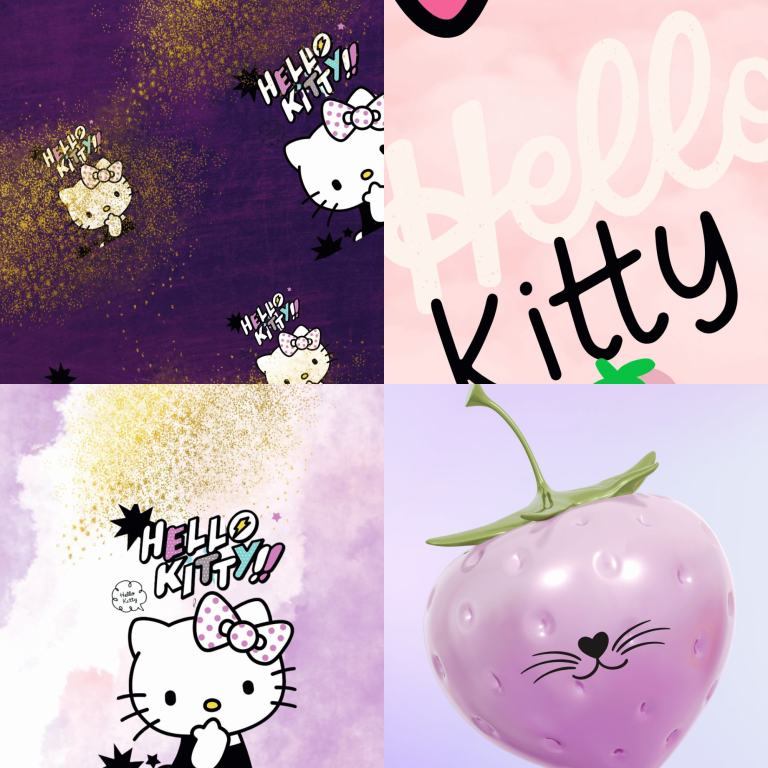 Hello kitty strawberry wallpaper