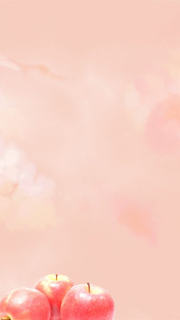 Pastel pink apple wallpapers