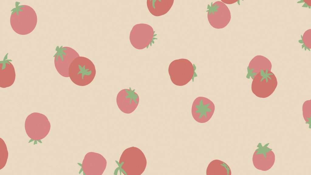 Strawberry Background Wallpaper