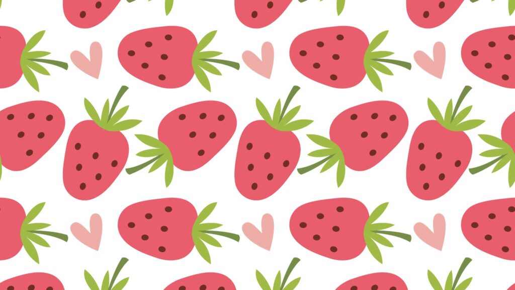 Strawberry Background Wallpaper HD