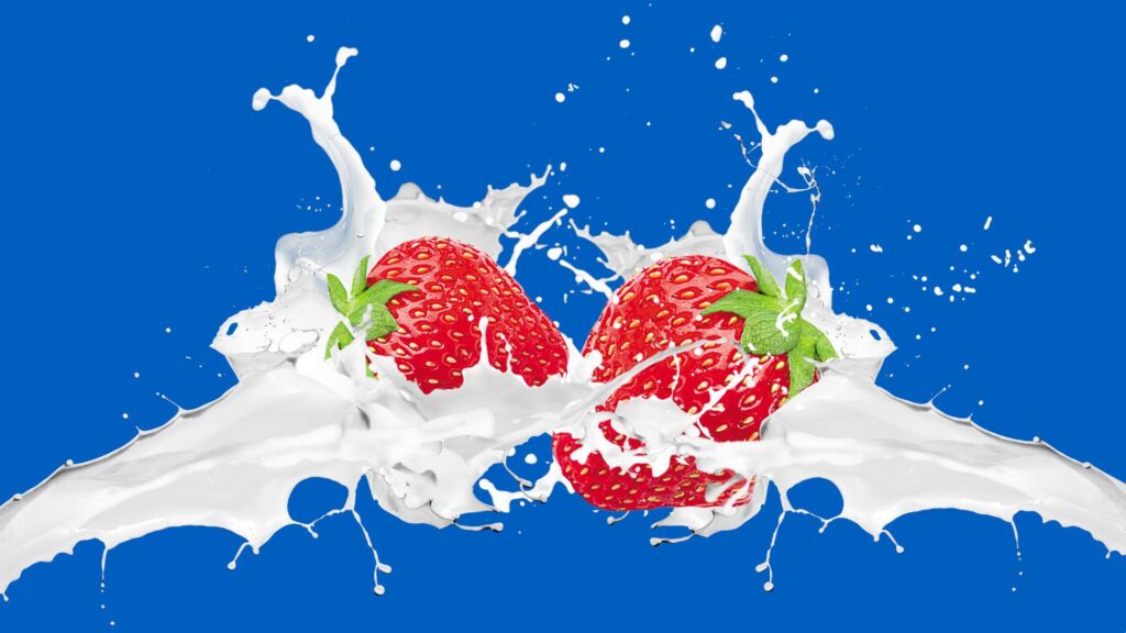 Strawberry Summer Background