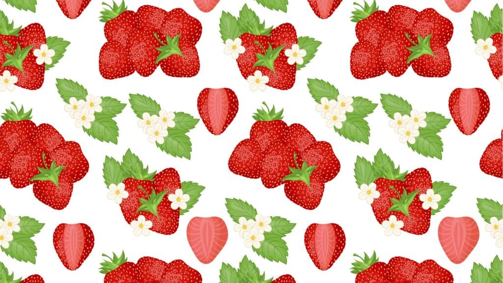 Vintage berry aesthetic wallpaper