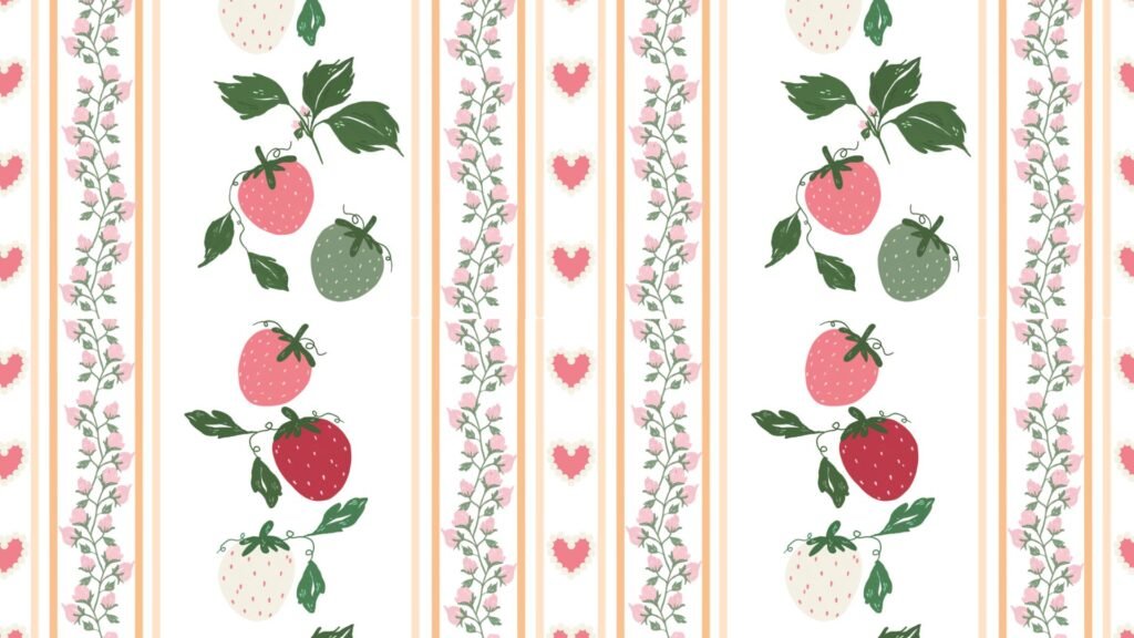 Vintage farmhouse wallpaper
