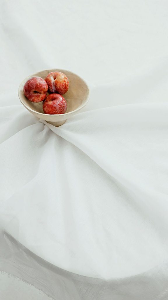 White bowl apple wallpapers