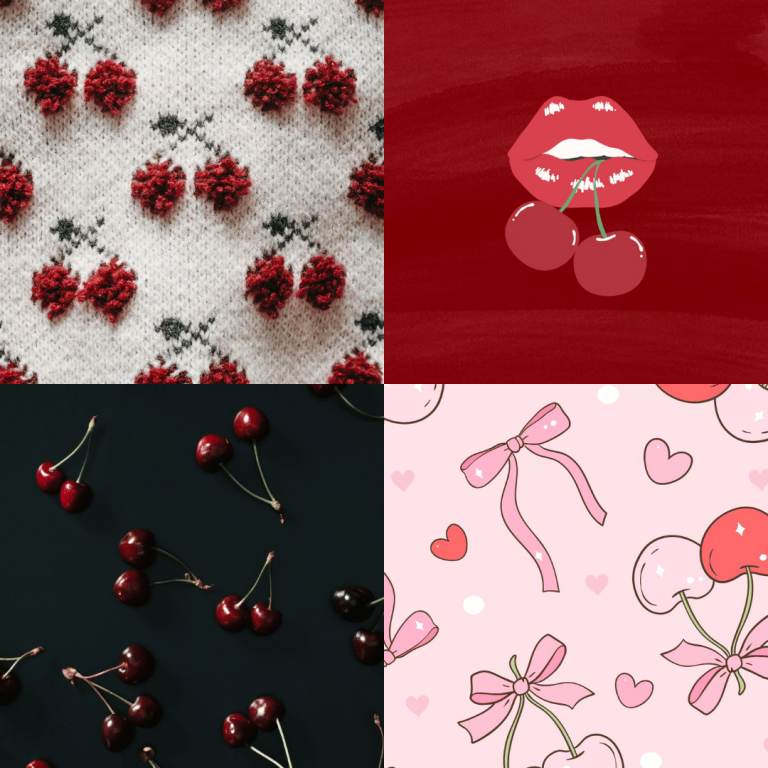 aesthetic cherry wallpapers