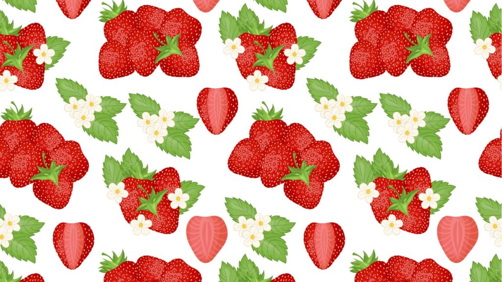 strawberry shortcake wallpaper desktop background design