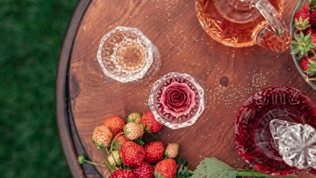 vintage fruit background
