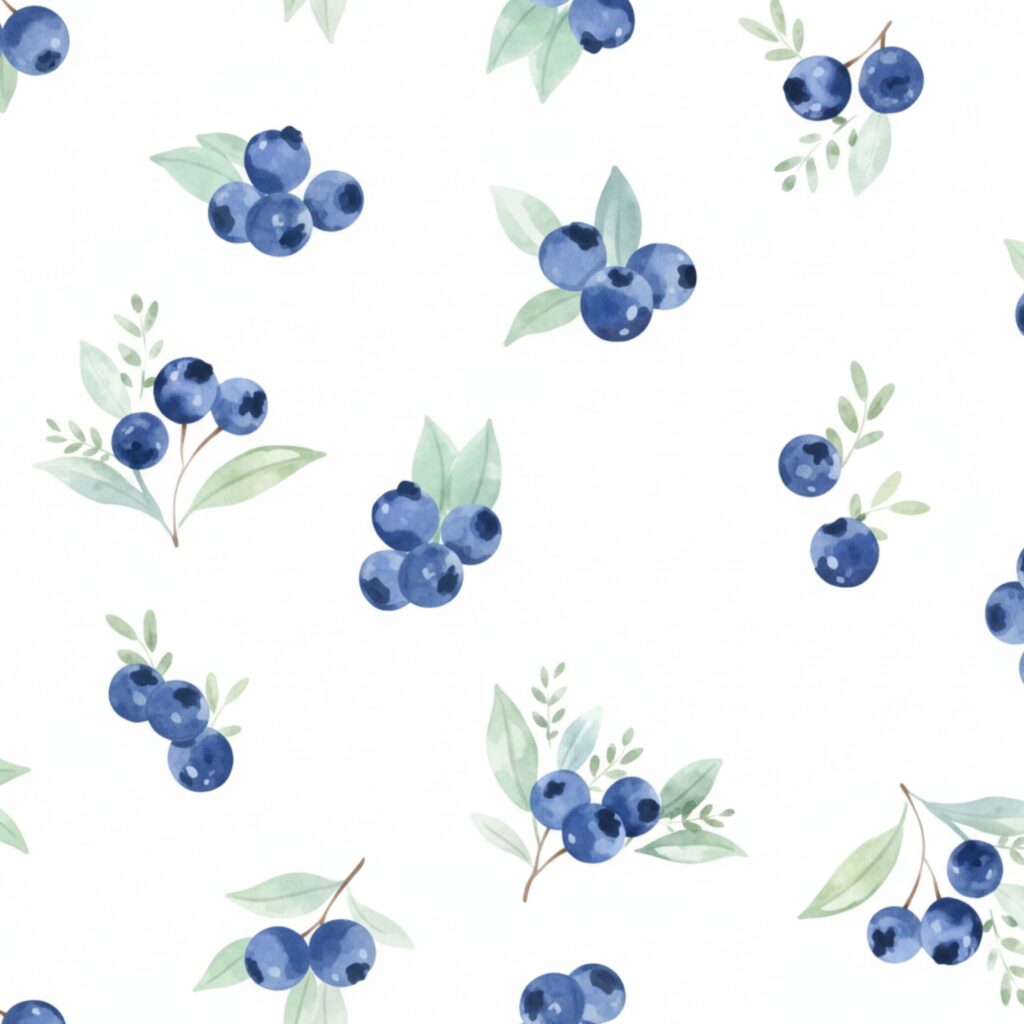 Blueberry pastel doodle aesthetic aesthetic blueberry wallpaper