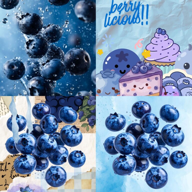 Aesthetic Blueberry Wallpaper