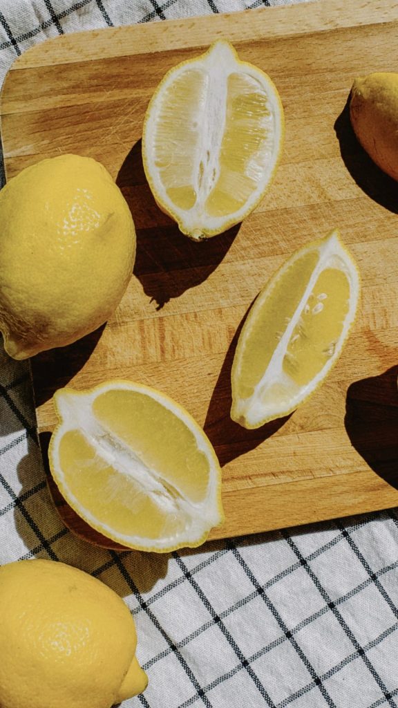 Aesthetic and vintage lemon wallpaper