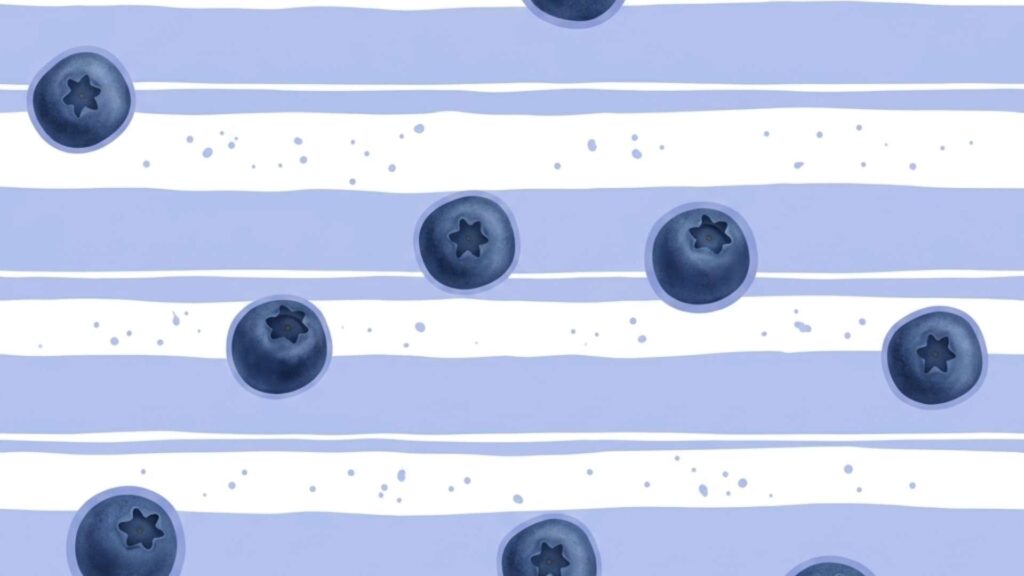 Aesthetic blueberry wallpaper phone
