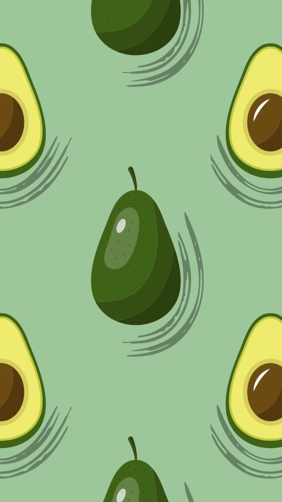 Avocados with light zinc blue background avocado wallpaper
