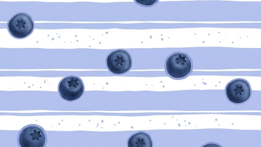 Blueberry Aesthetic Phone Wallpaper
