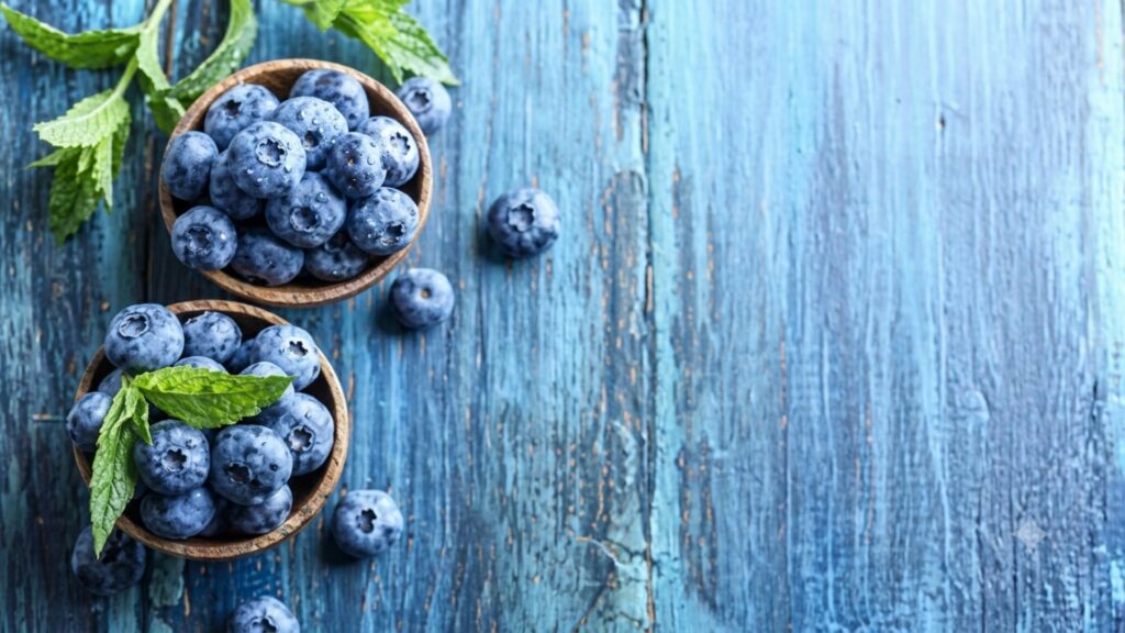 Blueberry Aesthetic iPhone Background