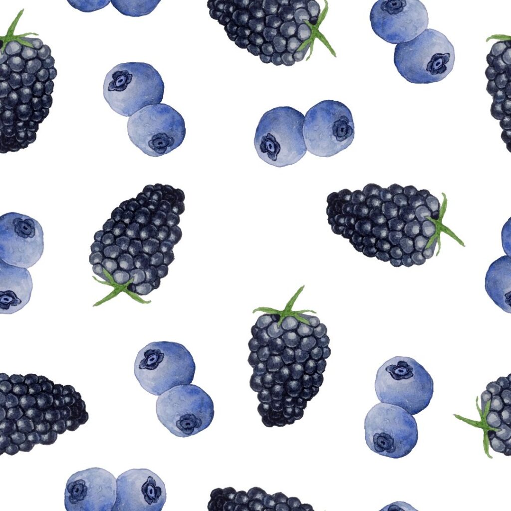 Blueberry Muffin Wallpaper